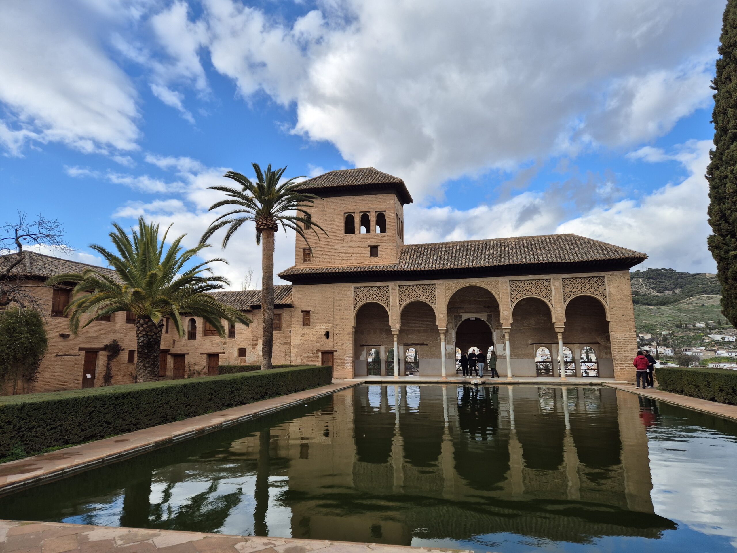 Partal Palace is a palatial structure inside the Alhambra fortress complex located in Granada, Spain.