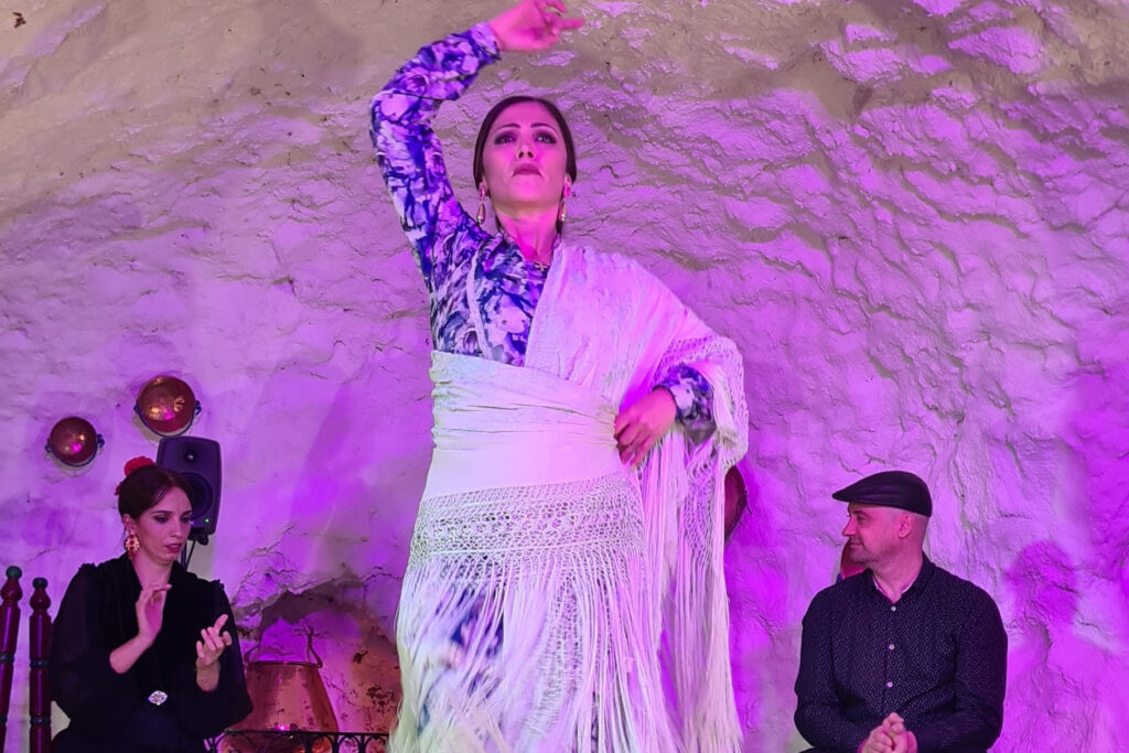 Flamenco show in cave of the Sacromonte of Granada