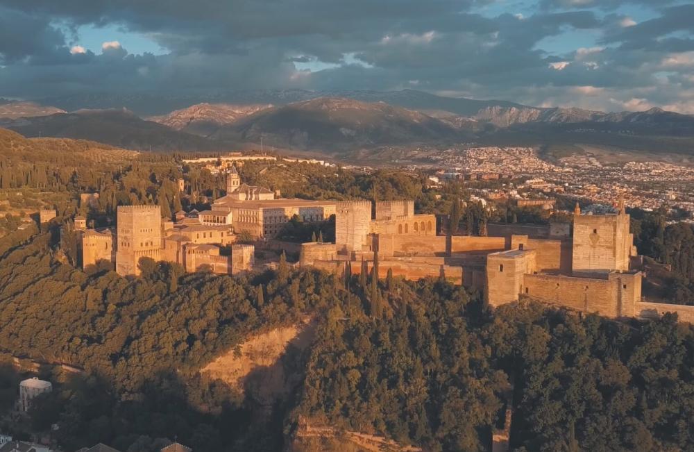 Alhambra Aerial View