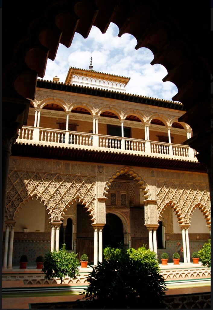 The Alcazar of Seville, officially called Royal Alcazar of Seville