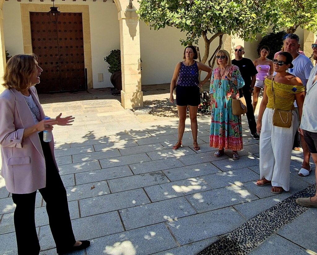 Group of tourists with our official guides