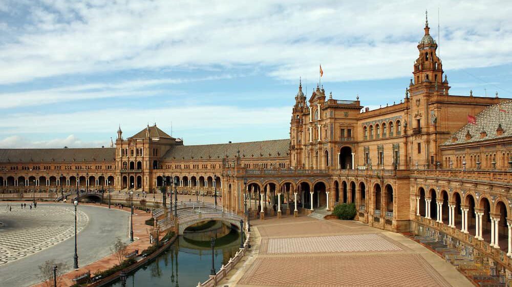 Visit Plaza de España in our day trip to Seville from Málaga